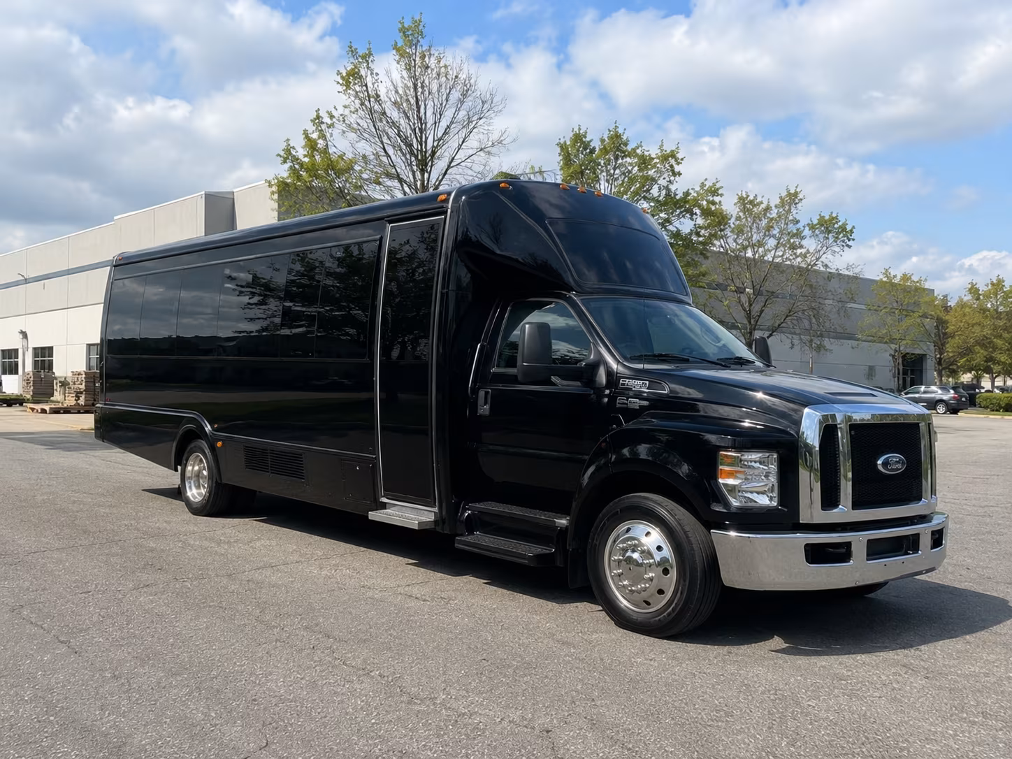 50 Passenger Party Bus Exterior