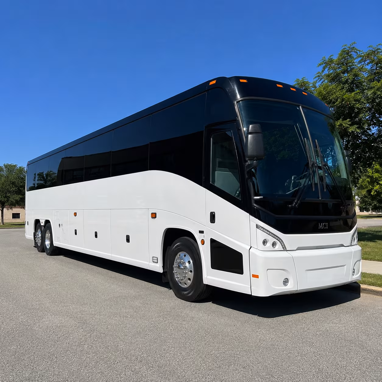 40-56 Passenger Charter Bus Exterior