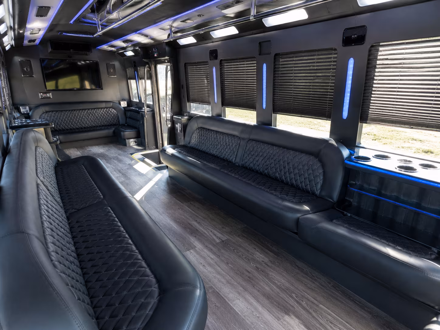 Palm Bay Concert & Music Festival Transportation party bus exterior