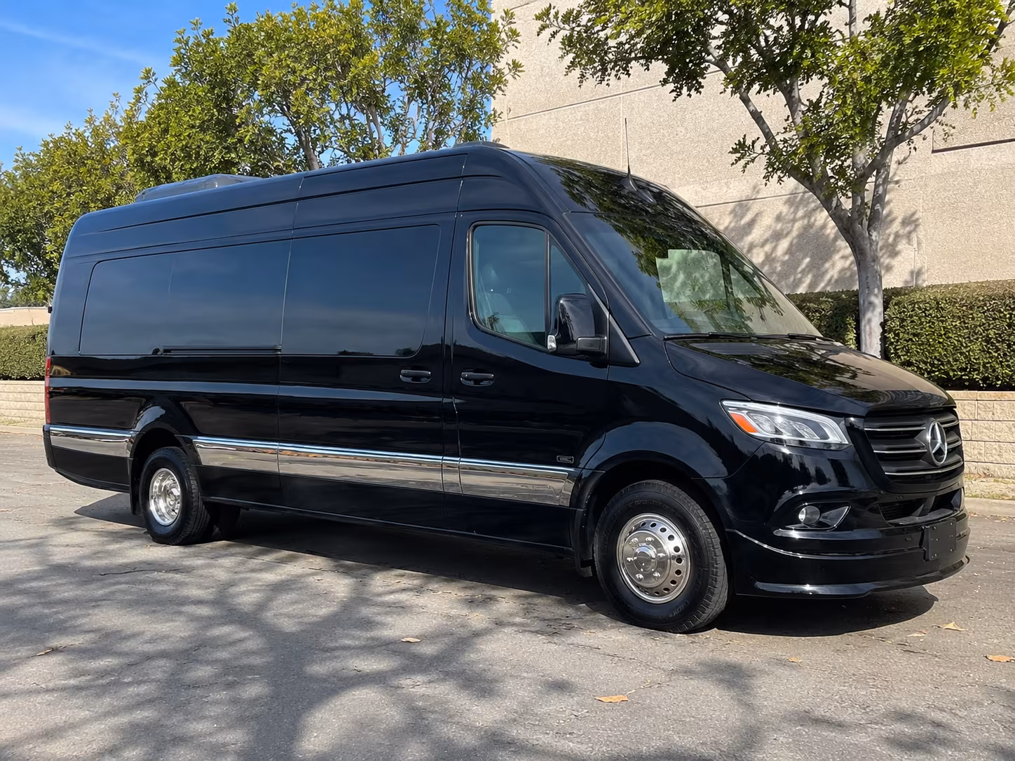 Palm Bay Corporate Transportation party bus exterior