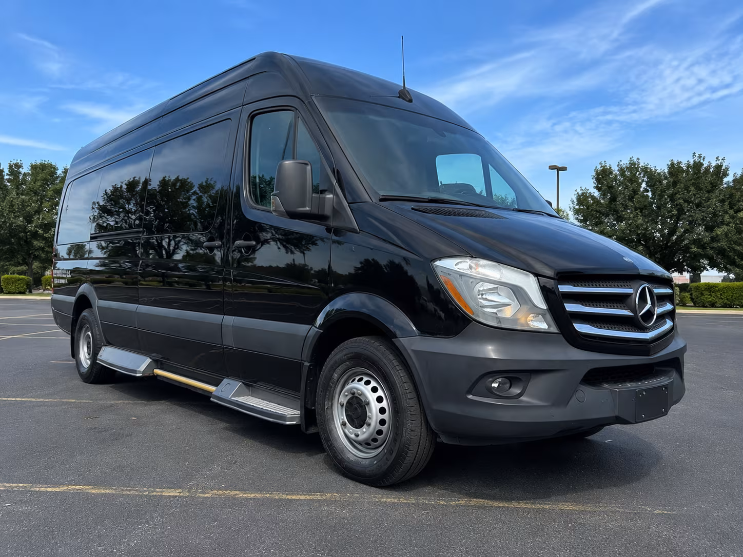 Palm Bay School Event Transportation party bus exterior
