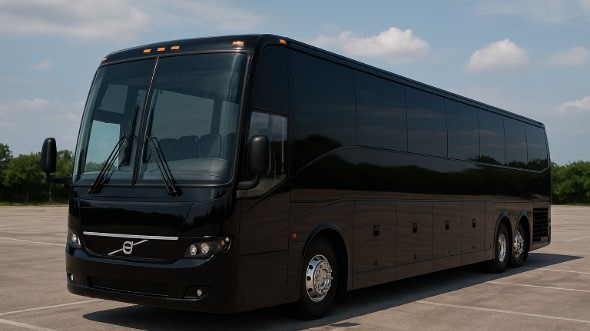 Exterior of Charter Bus Company Orlando's 50 Passenger Party Bus in Orlando