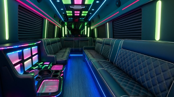 palm bay 20 passenger party bus rental